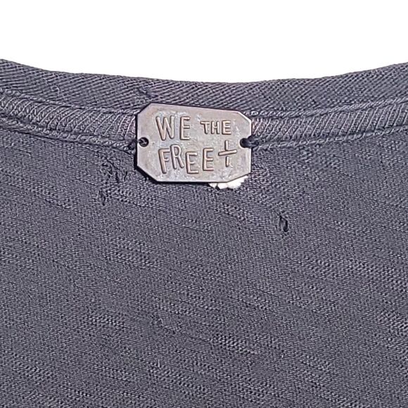 FREE PEOPLE WOMENS WE THE FREE SATURDAY TEE OVERSIZED - Picture 5 of 13